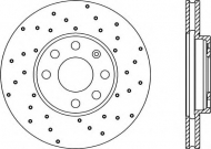Тормозной диск OPEN PARTS BDRS1807.25