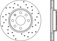 Тормозной диск OPEN PARTS BDRS1880.25