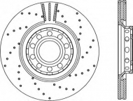 Тормозной диск OPEN PARTS BDRS1924.25