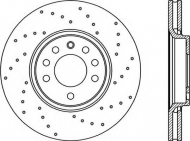 Тормозной диск OPEN PARTS BDRS1990.25