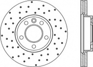 Тормозной диск OPEN PARTS BDRS2063.25