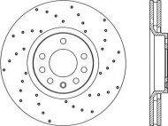 Тормозной диск OPEN PARTS BDRS2086.25