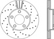 Тормозной диск OPEN PARTS BDRS2142.25