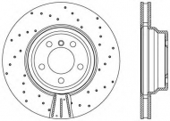 Тормозной диск OPEN PARTS BDRS2198.25