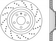 Тормозной диск OPEN PARTS BDRS2201.25