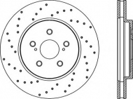Тормозной диск OPEN PARTS BDRS2238.25