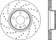 Тормозной диск OPEN PARTS BDRS2268.25