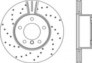Тормозной диск OPEN PARTS BDRS2275.25