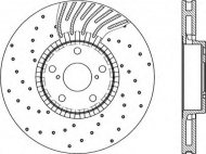 Тормозной диск OPEN PARTS BDRS2284.25