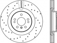 Тормозной диск OPEN PARTS BDRS2294.25