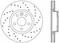 Тормозной диск OPEN PARTS BDRS2304.25