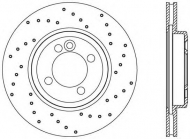 Тормозной диск OPEN PARTS BDRS2399.25
