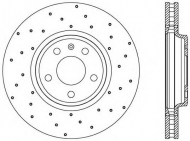 Тормозной диск OPEN PARTS BDRS2412.25