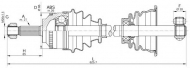 Вал OPEN PARTS DRS6066.00