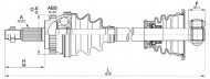 Вал OPEN PARTS DRS6213.00
