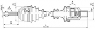 Вал OPEN PARTS DRS6302.00