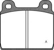 Комплект тормозных колодок OPEN PARTS BPA0002.20