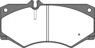 Комплект тормозных колодок OPEN PARTS BPA0047.30