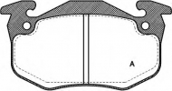 Комплект тормозных колодок OPEN PARTS BPA0144.80