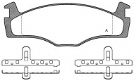 Комплект тормозных колодок OPEN PARTS BPA0171.10