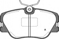 Комплект тормозных колодок OPEN PARTS BPA0189.00