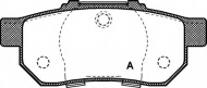 Комплект тормозных колодок OPEN PARTS BPA0233.20