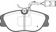 Комплект тормозных колодок OPEN PARTS BPA0305.02