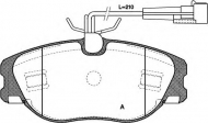 Комплект тормозных колодок OPEN PARTS BPA0305.72