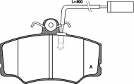 Комплект тормозных колодок OPEN PARTS BPA0312.02