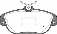 Комплект тормозных колодок OPEN PARTS BPA0368.10