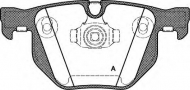 Комплект тормозных колодок OPEN PARTS BPA0381.40
