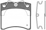 Комплект тормозных колодок OPEN PARTS BPA0385.10