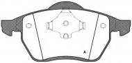 Комплект тормозных колодок OPEN PARTS BPA0390.00