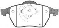 Комплект тормозных колодок OPEN PARTS BPA0390.01