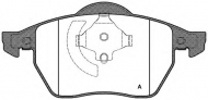 Комплект тормозных колодок OPEN PARTS BPA0390.20