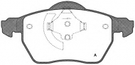 Комплект тормозных колодок OPEN PARTS BPA0390.50