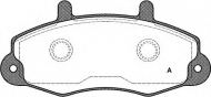Комплект тормозных колодок OPEN PARTS BPA0391.00