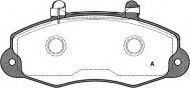 Комплект тормозных колодок OPEN PARTS BPA0391.02