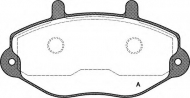 Комплект тормозных колодок OPEN PARTS BPA0392.00