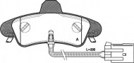 Комплект тормозных колодок OPEN PARTS BPA0433.12