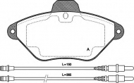 Комплект тормозных колодок OPEN PARTS BPA0439.04