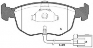 Комплект тормозных колодок OPEN PARTS BPA0575.02