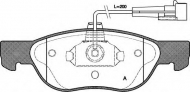Комплект тормозных колодок OPEN PARTS BPA0587.11