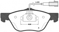 Комплект тормозных колодок OPEN PARTS BPA0589.21
