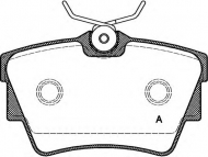 Комплект тормозных колодок OPEN PARTS BPA0591.10
