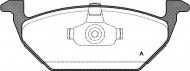 Комплект тормозных колодок OPEN PARTS BPA0633.00