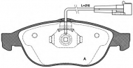 Комплект тормозных колодок OPEN PARTS BPA0660.02