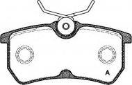Комплект тормозных колодок OPEN PARTS BPA0693.00
