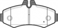 Комплект тормозных колодок OPEN PARTS BPA0701.00