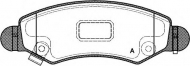 Комплект тормозных колодок OPEN PARTS BPA0702.21